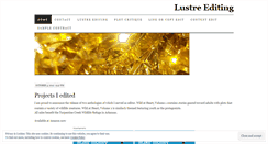 Desktop Screenshot of lustreediting.com